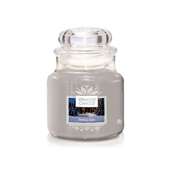 Yankee Candle Vonná svíčka Classic malý Candlelit Cabin 104 g