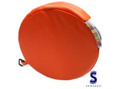 Vibrační polštář. Oranžový kruh
