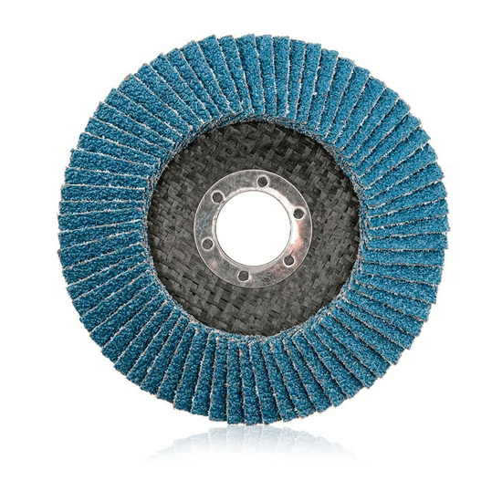 Smirdex 915 Flap Disk (Ø125mm, P40) - klapkový kotouč ze 100% zirkonu pro kovy a INOX - 2 kusy