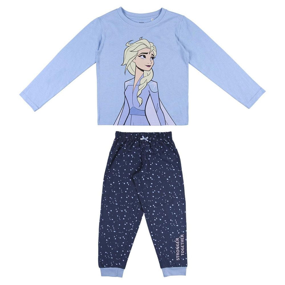 Disney dívčí pyžamo Frozen II 2200007683 110 modrá