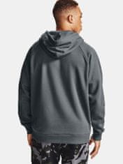 Under Armour Mikina UA Rival Cotton Hoodie-GRY XXL