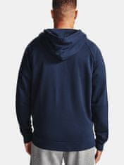 Under Armour Mikina UA Rival Cotton FZ Hoodie-NVY S