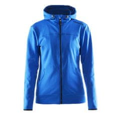 Craft Mikina Leisure Full Zip Hood modrá M