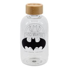 Stor Luxusní skleněná láhev BATMAN 620ml, 85501