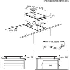 Electrolux indukční varná deska LIT30230C