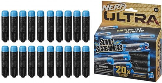 Nerf ULTRA 20 šipek Sonic Screamers