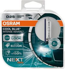 Osram xenonová výbojka D2S XENARC Cool Blue Intense NextGeneration 6200K +150% BOX