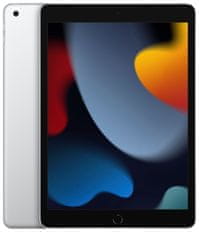 Apple iPad 2021, Wi-Fi, 256GB, Silver (MK2P3FD/A) - zánovní