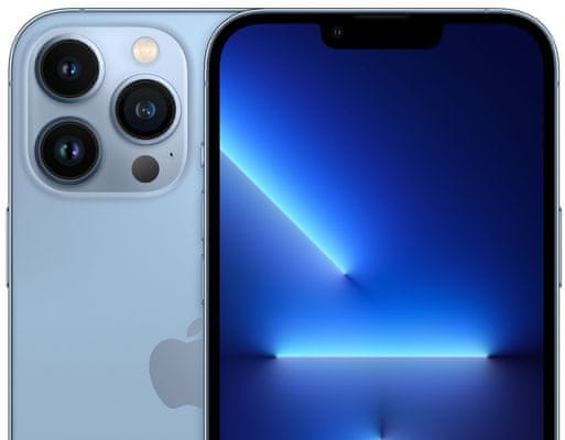 Apple iPhone 13 Pro, OLED Super Retina XDR displej, TrueTone displej, věrné barvy, vysoké rozlišení, velký displej, šetrný, TrueMotion 120 Hz