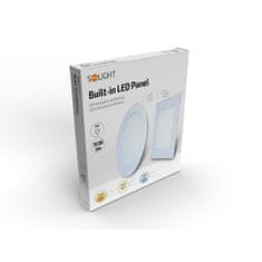 Solight Solight LED mini panel, podhledový, 18W, 1530lm, 3000K, tenký, čtvercový, bílý WD111