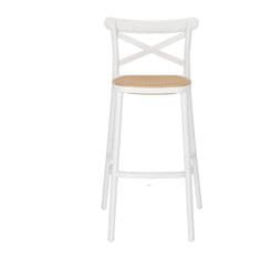 Intesi Barová židle Moreno bílá