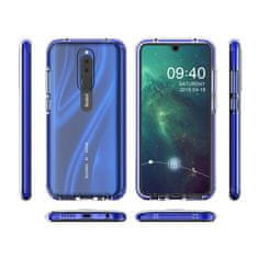 IZMAEL Pouzdro Spring clear TPU pro Xiaomi Redmi 8/Redmi 8A - Zelená KP10554