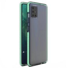 IZMAEL Pouzdro Spring clear TPU pro Xiaomi Redmi Note 9/Redmi 10X 4G - Zelená KP10550