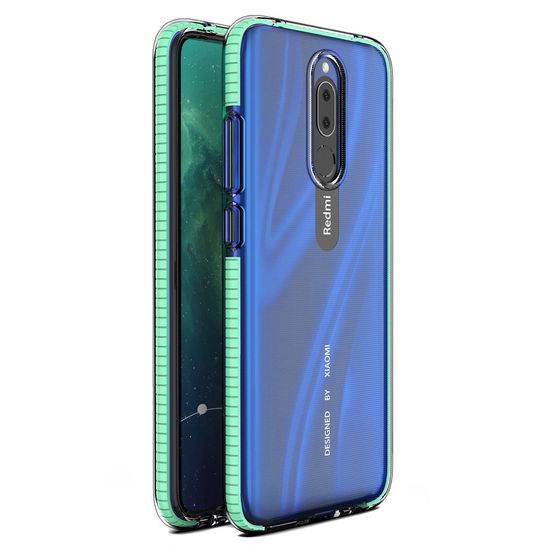 IZMAEL Pouzdro Spring clear TPU pro Xiaomi Redmi 8/Redmi 8A - Černá KP10551