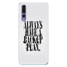 iSaprio Silikonové pouzdro - Backup Plan pro Huawei P20 Pro