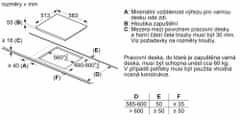 Bosch indukční varná deska PUE64KBB5E - rozbaleno