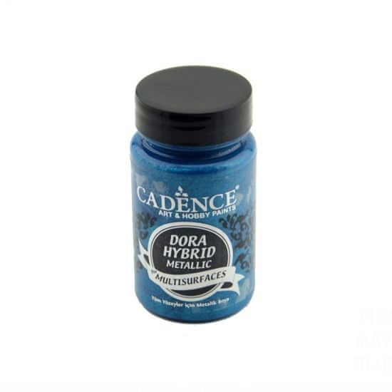 Aladine Metalická barva na všechny povrchy Cadence Dora Hybrid 90 ml- (blue) modrá