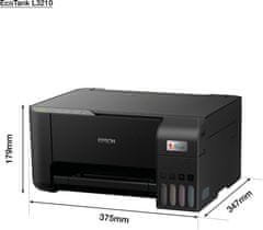 Epson EcoTank L3210, tankový systém (C11CJ68401)