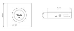 DANFOSS Ally Gateway, Zigbee, 014G2400