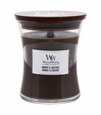 Woodwick 275g amber & incense, vonná svíčka