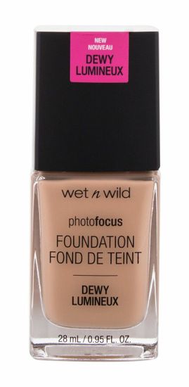 Wet n wild 28ml photo focus dewy, classic beige, makeup