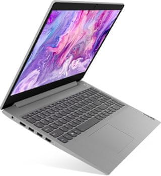 Notebook Lenovo IdeaPad 5 15ADA05 výkonný lehký přenosný Wi-Fi ac bluetooth HDMI 15,6 palců TN HD displej s velmi vysokým rozlišením excelentní zvuk audio výkonný procesor AMD Radeon Graphics