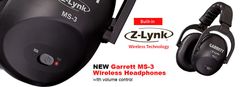Garrett Sluchátka MS-3 bezdrátová Z-LYNK