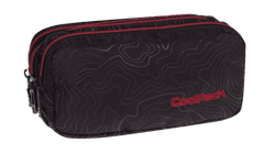 CoolPack Školní pouzdro Primus Topography red