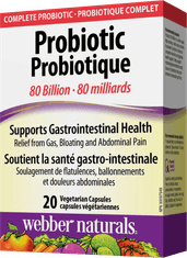 Webber Naturals Probiotic 80 billion 20 cps