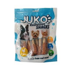 Juko Snacks Chicken &amp; Duck with Rice dumbbell 250 g