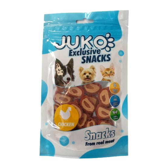 Juko Snacks Chicken &amp; Pollock chips 70 g