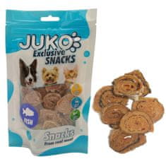 Juko Salmon sushi with fish skin JUKO Snacks 70 g