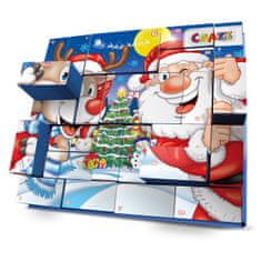 Craze Adventní kalendář s vlastní výplní DIY Santa Claus