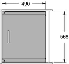 Hailo Vestavný organizér na potraviny Pantry Box 3960-60