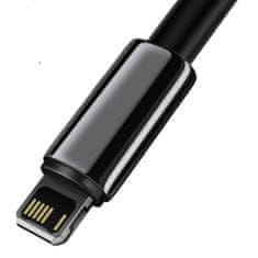 BASEUS Tungsten kabel USB / Lightning 2.4A 1m, černý