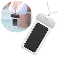 Waterproof vodotěsné pouzdro na mobil 7.2'', bílé