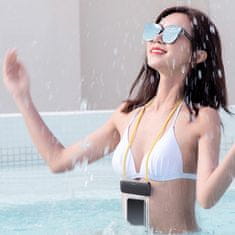 Waterproof vodotěsné pouzdro na mobil 7.2'', bílé