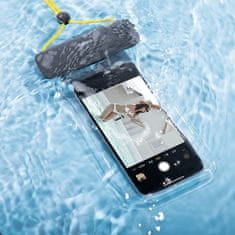 Waterproof vodotěsné pouzdro na mobil 7.2'', bílé