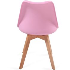 shumee MIADOMODO Sada jídelních židlí, růžová, 6 kusů