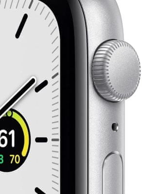 Chytré hodinky Apple Watch SE MKNY3HC/A tísňové volání detekce pohybu a automatické přivolání pomoci