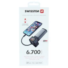SWISSTEN Swissten 2In1 Apple Watch Mfi Power Bank 6700 Mah 8595217471139