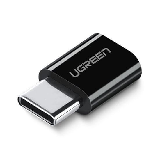 Ugreen adaptér Micro USB / USB-C, černý