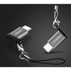 Ugreen redukce Micro USB / USB-C, bíla