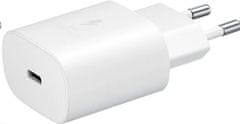 Samsung EP-TA800NWE USB Cestovní nabíječka s rychlonabíjením 25W White