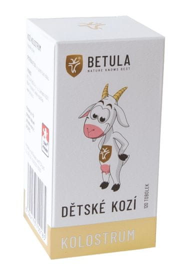 Betula pendula Kozí kolostrum dětské 120 tob