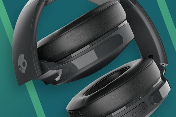  prenosné moderné slúchadlá skullcandy hesh anc wireless headphones rýchlonabíjanie bluetooth technológia bezdrôtová výdrž 22 h na nabitie systém 4 mikrofónov ultraľahká čelenka výborný zvuk anc potlačenie okolitých hlukov ambient mode