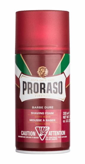 Proraso 300ml red shaving foam, pěna na holení