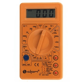 DPM Digitální multimetr DPM V12, LCD, 9V