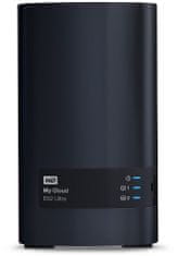 Western Digital WD My Cloud EX2 Ultra, 16TB (2x8TB) (WDBVBZ0160JCH-EESN)