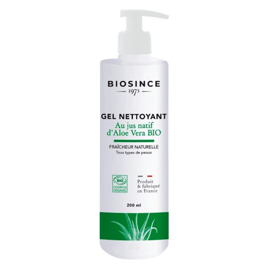 Biosince 1975 GRAVIER BIOSINCE 1975 čistící pleťový gel Aloe Vera BIO 200 ml